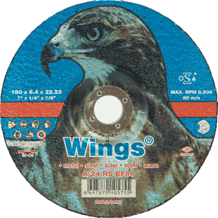 صفحه ساب سایز 6.4*180 برند عقاب Wings