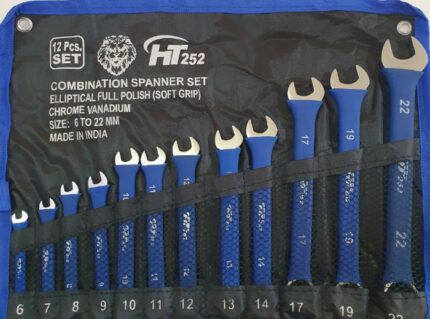 سری 12 عددی آچار یکسر تخت یکسر رینگ HT252