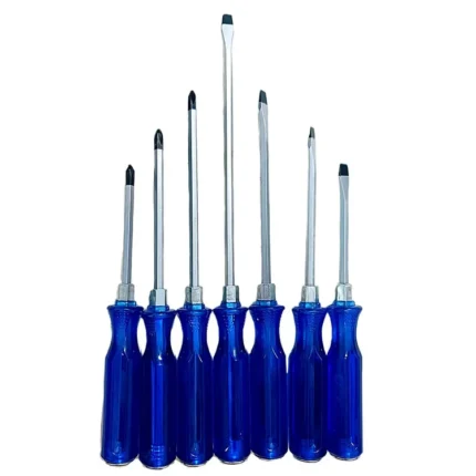سری 7 عددی پیچ گوشتی ضربه خور و آچارخور مدل SET