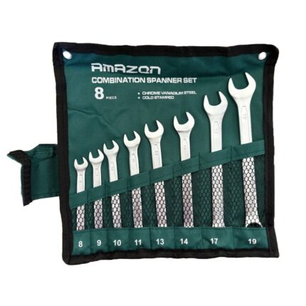 سری 8 عددی آچار یکسر رینگ کیفی مدل MM8-19 آمازون
