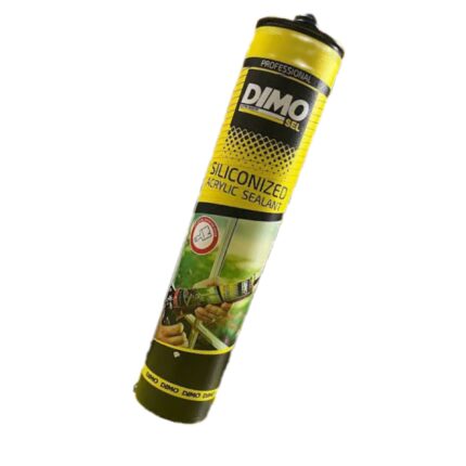 چسب سیلیکون ماستیک سفید دیمو 450 گرمی