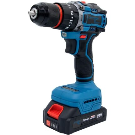 دریل شارژی چکشی مدل BL-21V با سه نظام فلزی آمازون