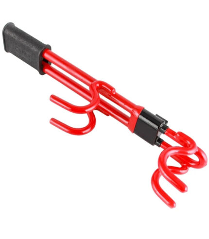 قفل فرمان دوبل دسته دار چنگکی مدل 2key میتا